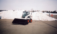 Earthscapes, Inc. snow removal equipment