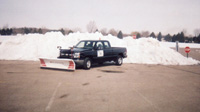 Earthscapes, Inc. snow removal equipment