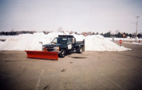 Earthscapes, Inc. snow removal equipment